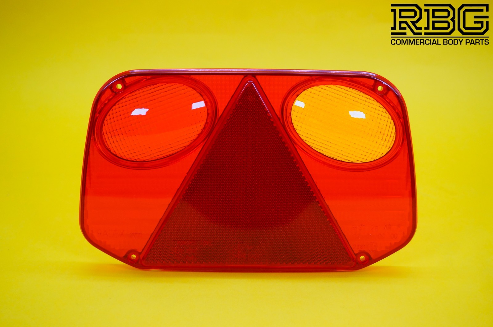 Replacement Lens for Radex 2800 RIGHT Hand Rear Combination Light for Trailer