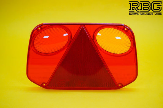 Replacement Lens for Radex 2800 RIGHT Hand Rear Combination Light for Trailer