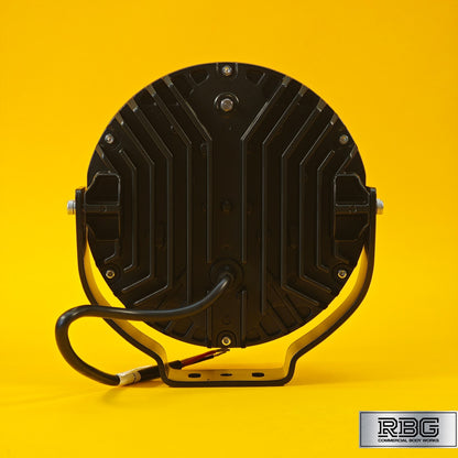 LED Driving Light 9" Inch Spot Flood Dual Beam Long Distance Round Light 12/24V