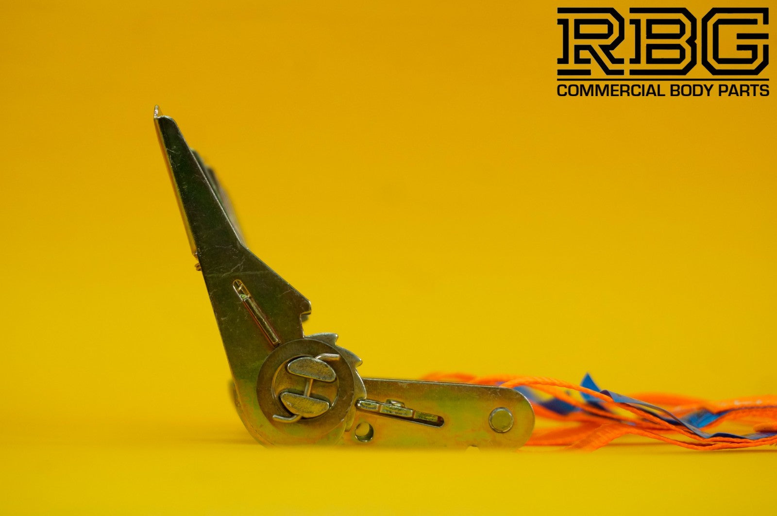 Ratchet Tie Down Strap 800kg 5m High-Vis Orange 25mm Recovery Lashing Cargo