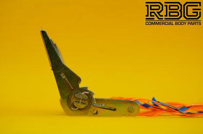 Ratchet Tie Down Strap 800kg 5m High-Vis Orange 25mm Recovery Lashing Cargo