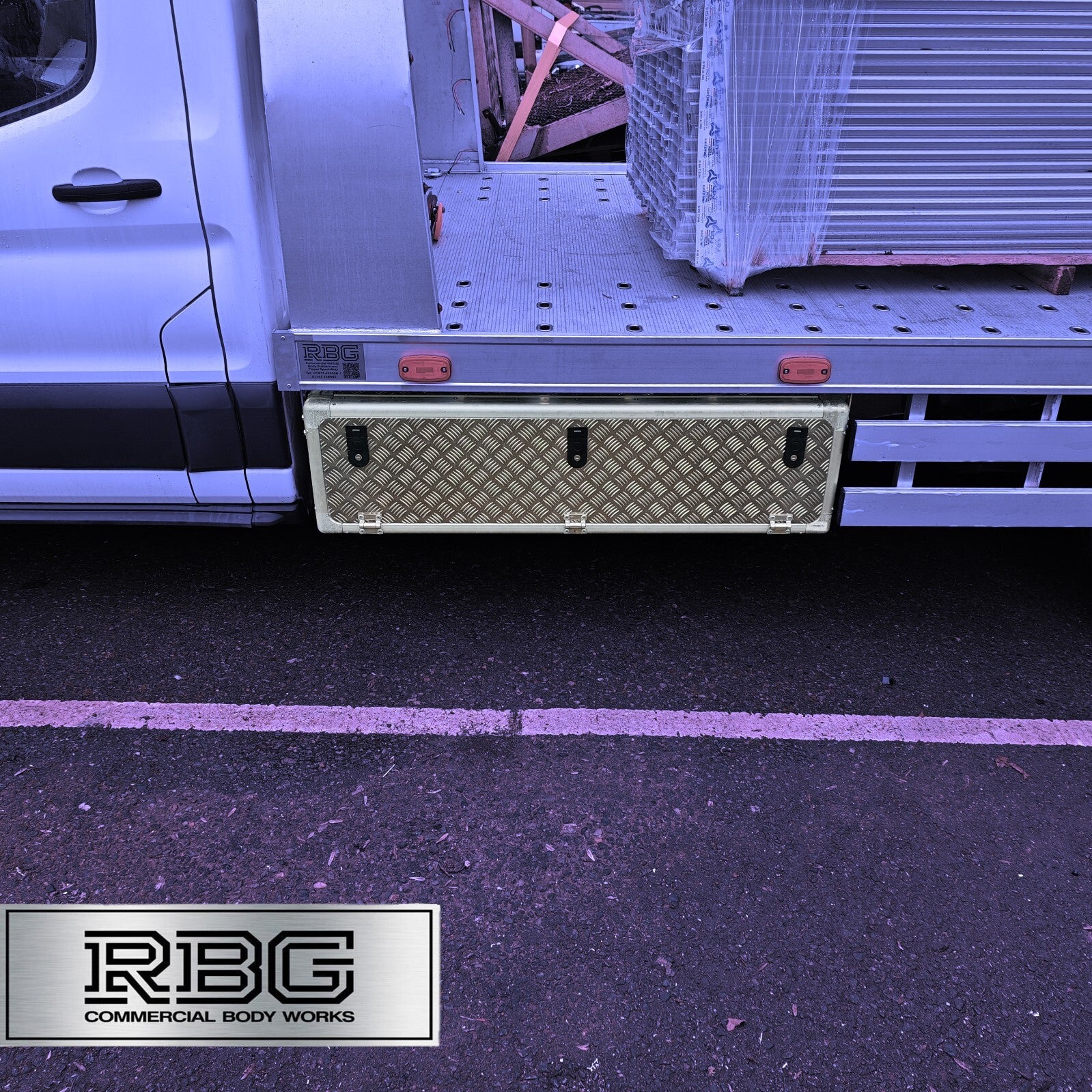 Toolbox Storage Box Lockable for Recovery Vehicle Aluminium Trucks FREE POSTAGE!