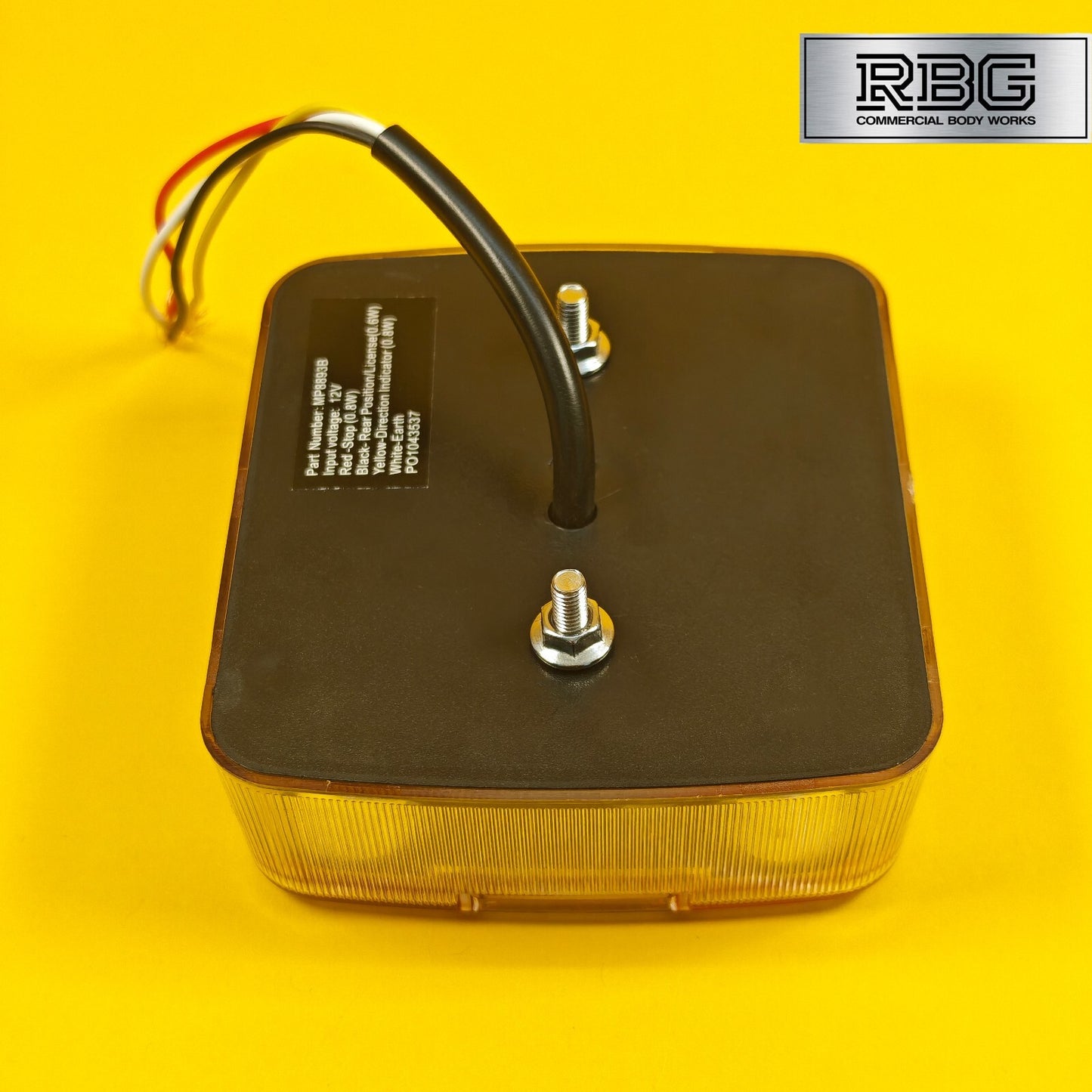 LED Square Combination Lamp for Trailer Caravan Truck Rear 12V Light 4 Function