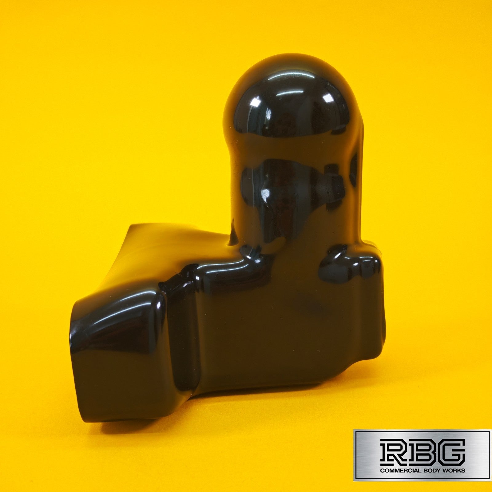 Cover with Reflector ALKO High Reach Towball Black PVC Standard 50mm Tow Ball