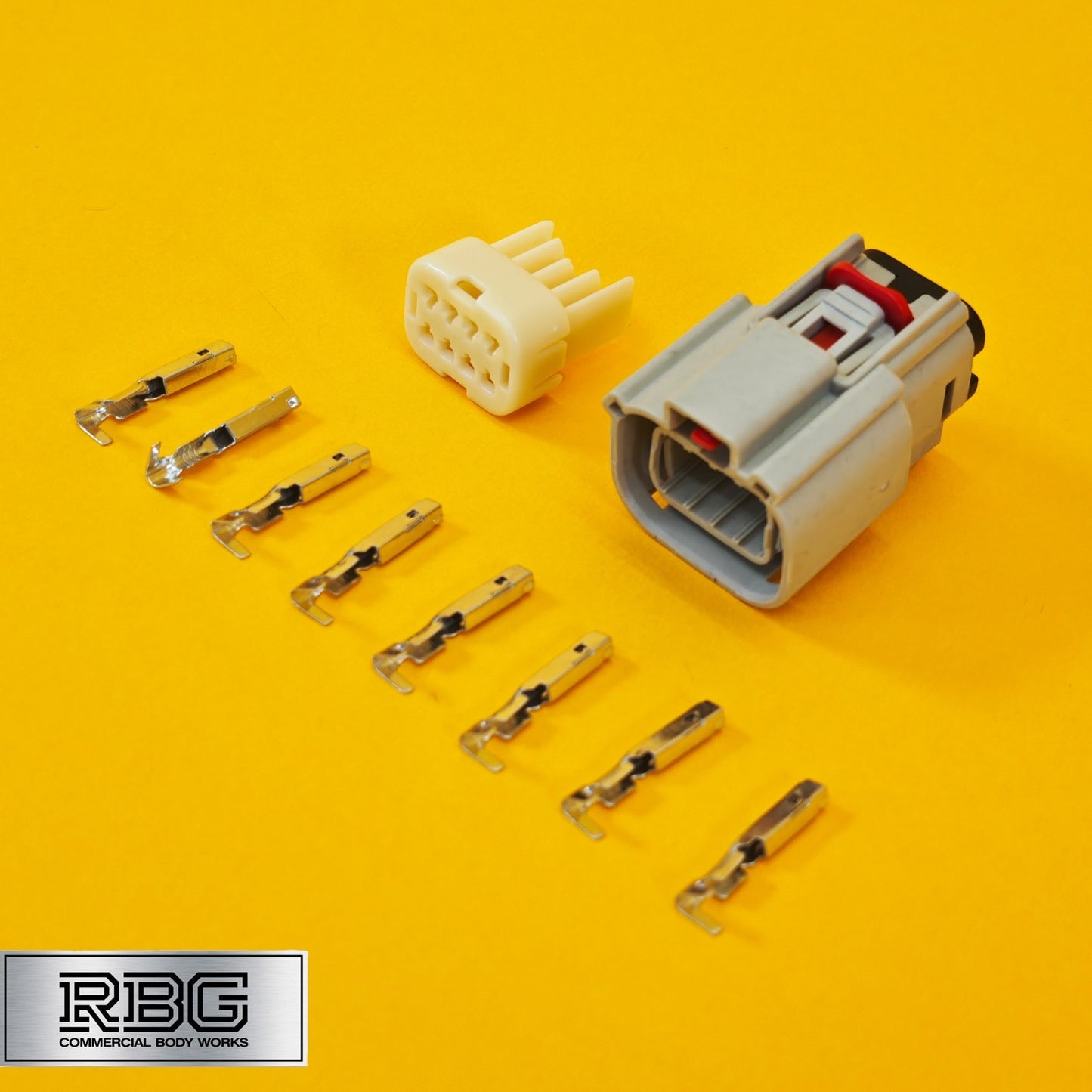 Ford Transit MK8 Wiring Loom Plug Grey for Tail Light Lamp Tipper Recovery 8Pin