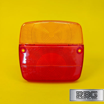 Replacement LENS for AJBA FP11 or FP18 Rear Trailer Lamp Light - Daxara & Erde