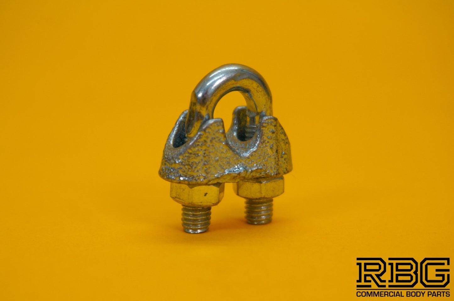 Wire Rope Grip 6mm Steel Cable Grip Bull Dog Clamp U Bolt Zinc Plated Heavy Duty