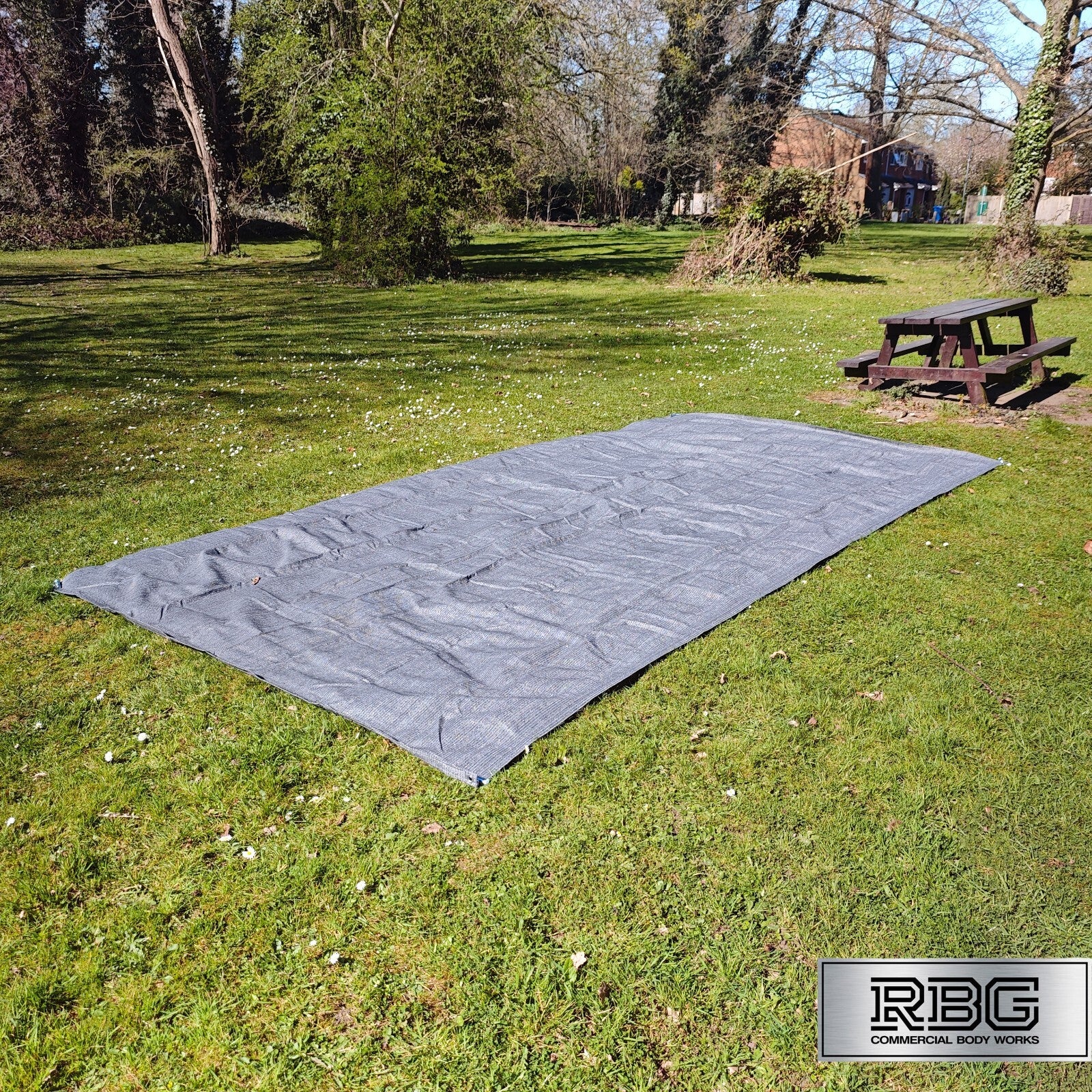 Awning Carpet Breathable Woven For Tent Caravan Campervan Camping 2.5m x 5m UK