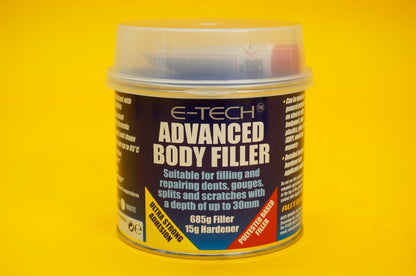 Advanced Body Filler Car Bodywork Anti Rust Dent Gouge Splits Scratches Repair