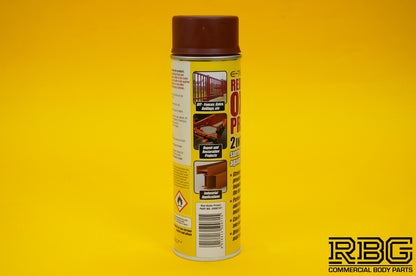 Red Oxide Primer Spray Anti Corrosion Restoring Steel Metal Iron Surfaces E-TECH