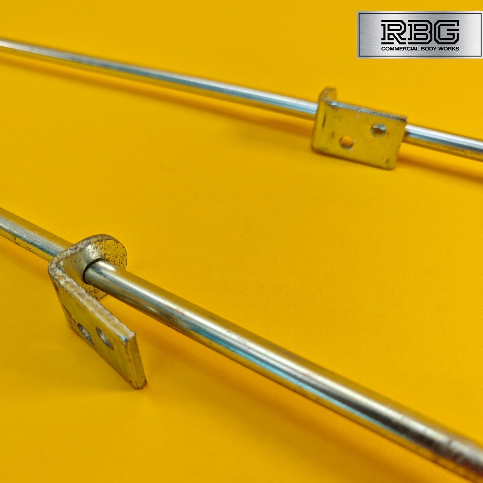 Rod Lock Bars Left Hand 2310mm 3 Point Locking For Doors Trailer Truck Steel UK