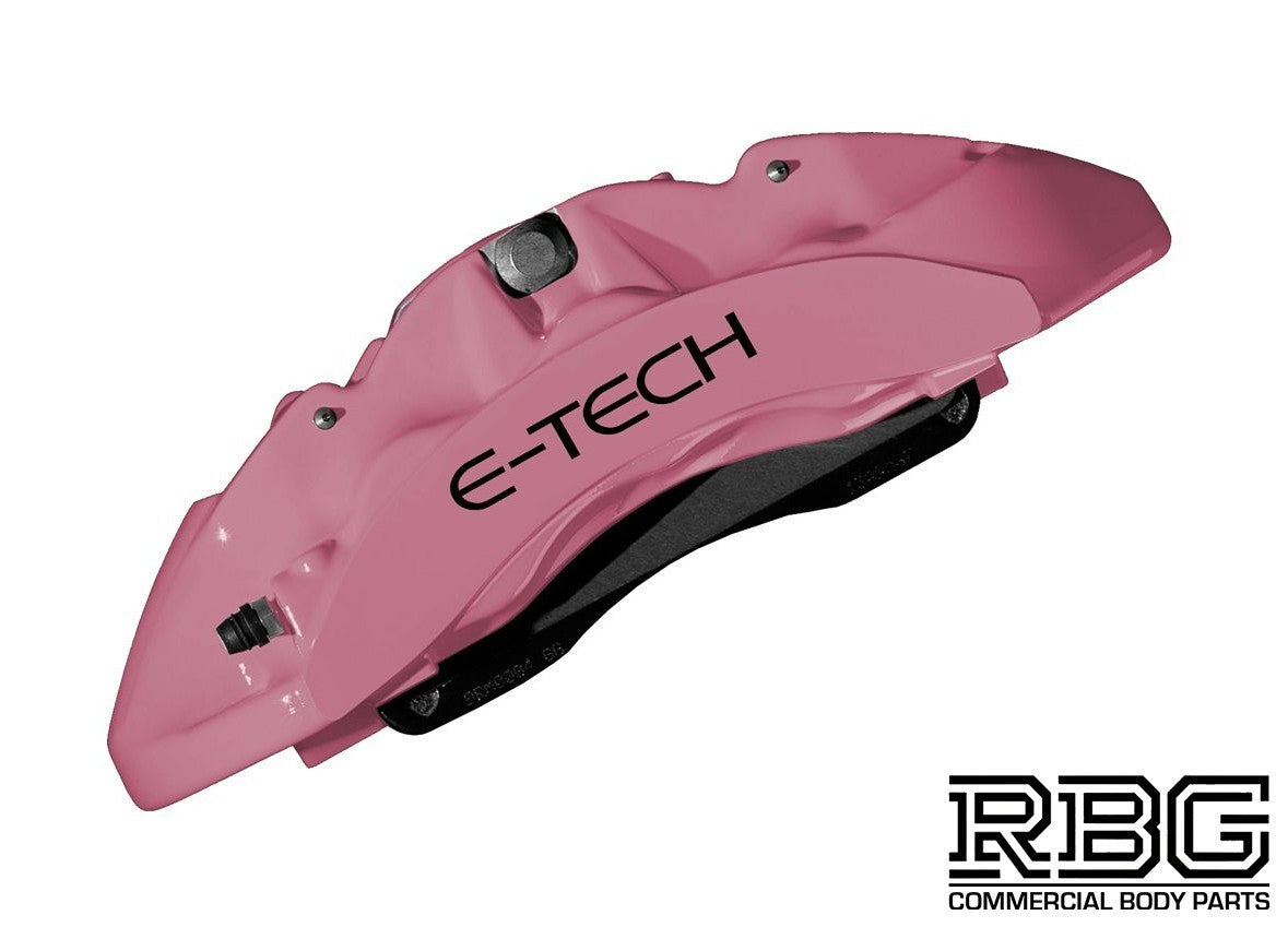 Brake Caliper Paint Kit PINK Paint + Cleaner + Brush E-TECH For Car Vehicle UK