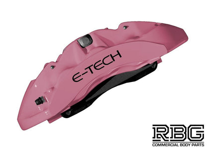 Brake Caliper Paint Kit PINK Paint + Cleaner + Brush E-TECH For Car Vehicle UK