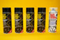 4x Alloy Wheel Paint MOTORSPORT BLACK + 1x Clear Lacquer Spray Refurbishment Kit