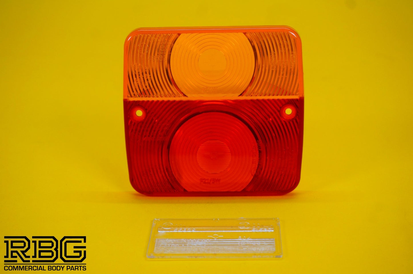 Replacement Lens for Square Combination Light Radex 3002 / MP17 Lamp Trailer