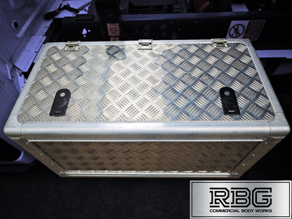 Aluminium Toolbox Storage Box Lockable Large - Ford Transit Trucks FREE POSTAGE!