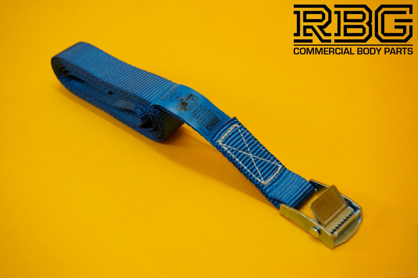Cam Buckle Lashing Strap 250kg Blue Tie Down 2.5m Trailer Cargo Safety Roof Rack