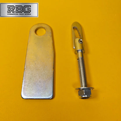 Tail Gate Fixings Pin Set - Antiluce Fastener M12 x 64mm BO & Eye Plate ZP