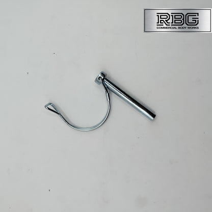 D Lock Pin - 10X70MM Wire Shaft Clip Lynch Linch Trailer Tractor Taw Locking