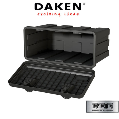 DAKEN Toolbox JUST 900 x 367 x 450 With BRACKETS 4x Truck Storage Box Tool Box