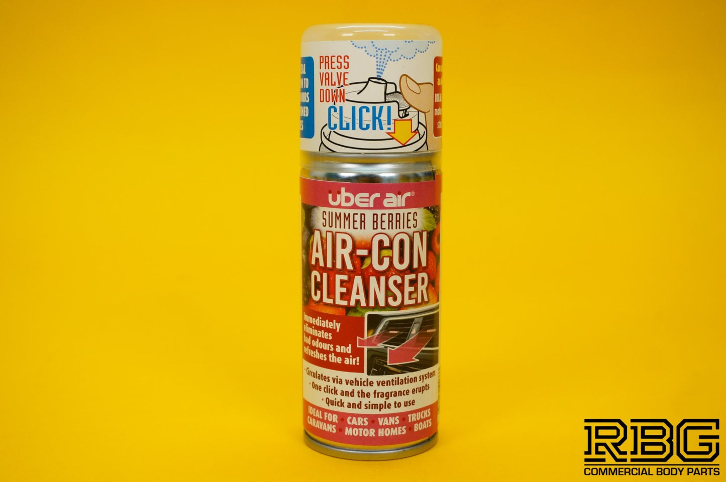 Air-Con Cleanser Summer Berries Uber Air Conditioning Freshener Ventilation