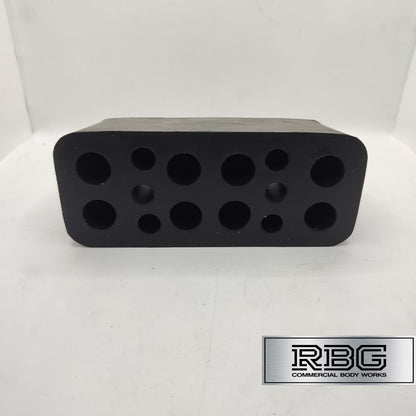 1X Rubber Buffer 250mm HEAVY DUTY Truck Trailer Boat Horsebox Tailboard Bumper