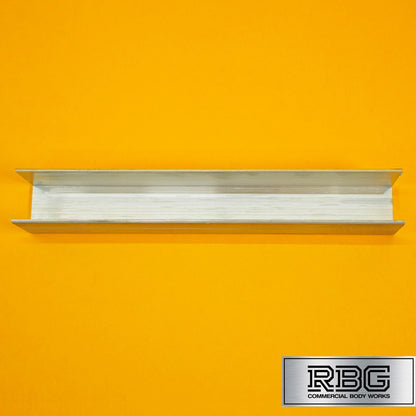 Aluminium U Channel End Cap Dropside Capping Profile Trailer Truck 400mm-2450mm
