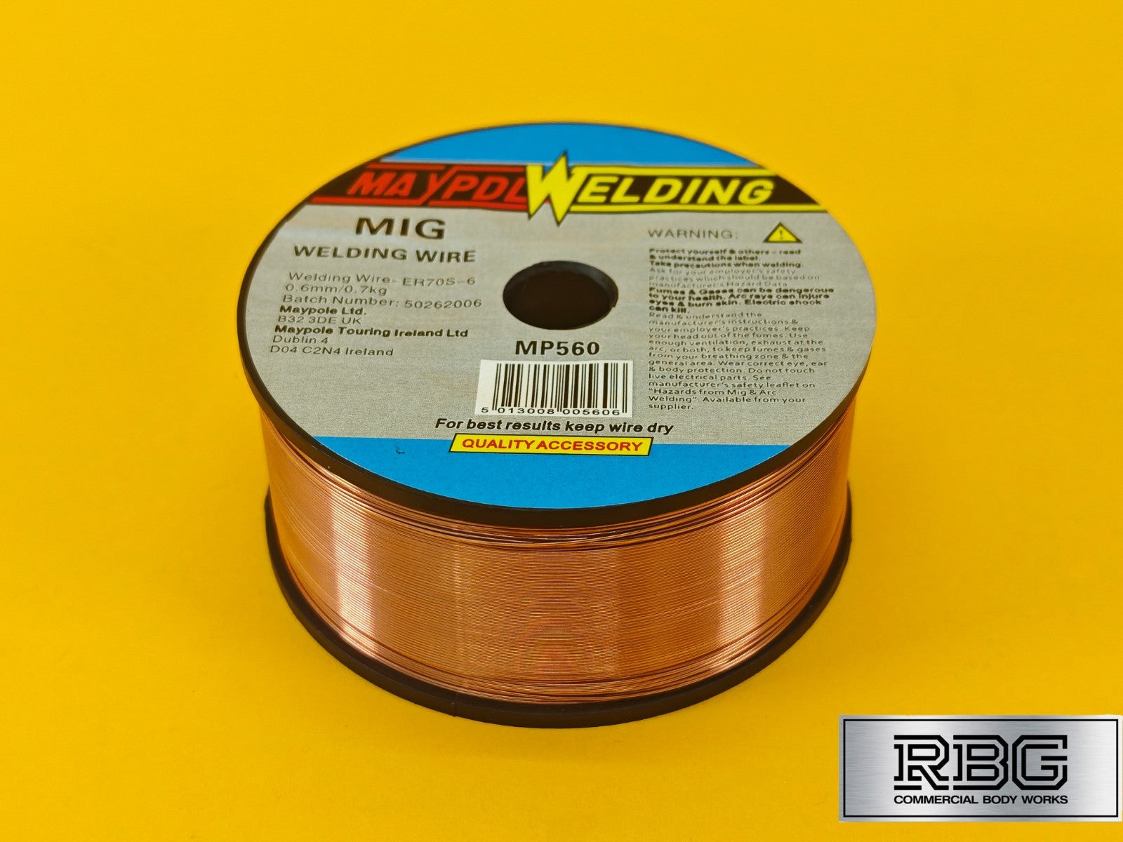 0.6mm Steel Welding Wire 0.7Kg Spool Roll MIG Welding Wire Mild Steel Reel UK