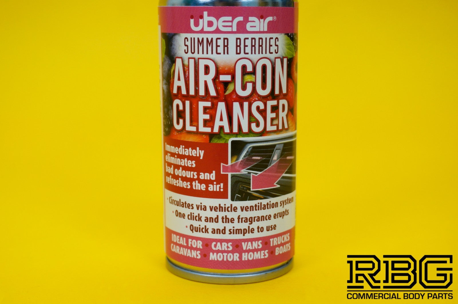 Air-Con Cleanser Summer Berries Uber Air Conditioning Freshener Ventilation