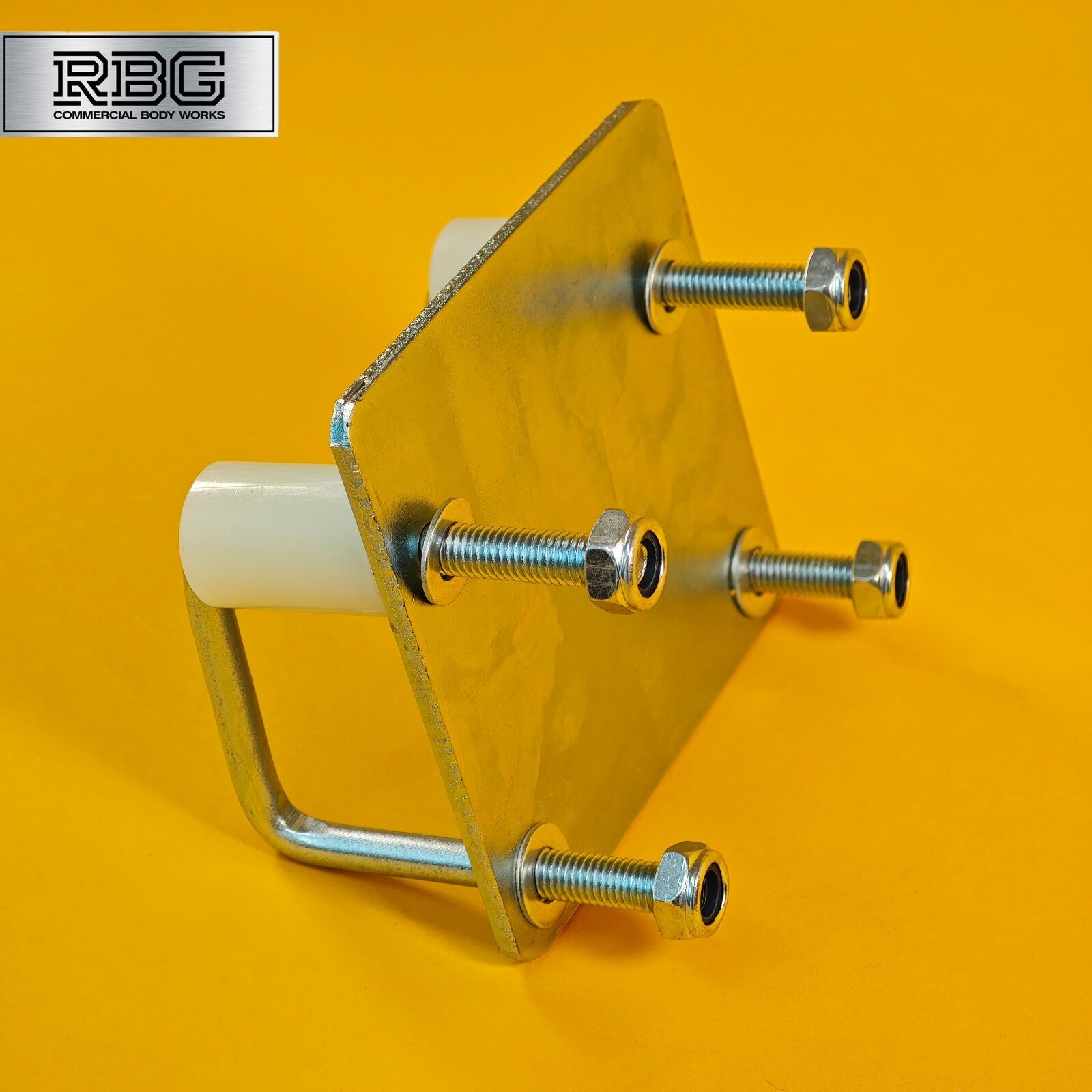 Jockey Wheel Clamp Fixing Kit for 50&60mm Drawbars Trailer No Drilling Required