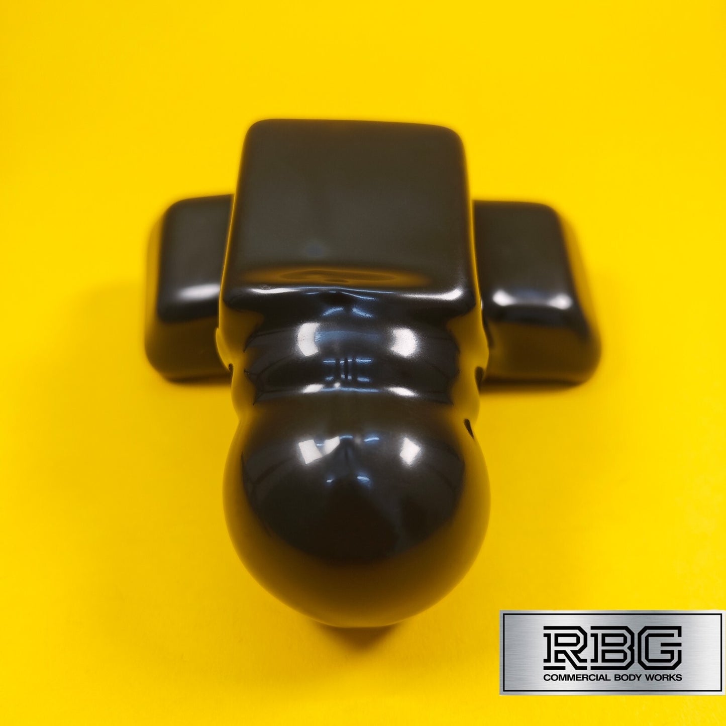 TowBall Cover Black PVC Boot for Standard 50mm Tow ball Towing Trailer Caravan