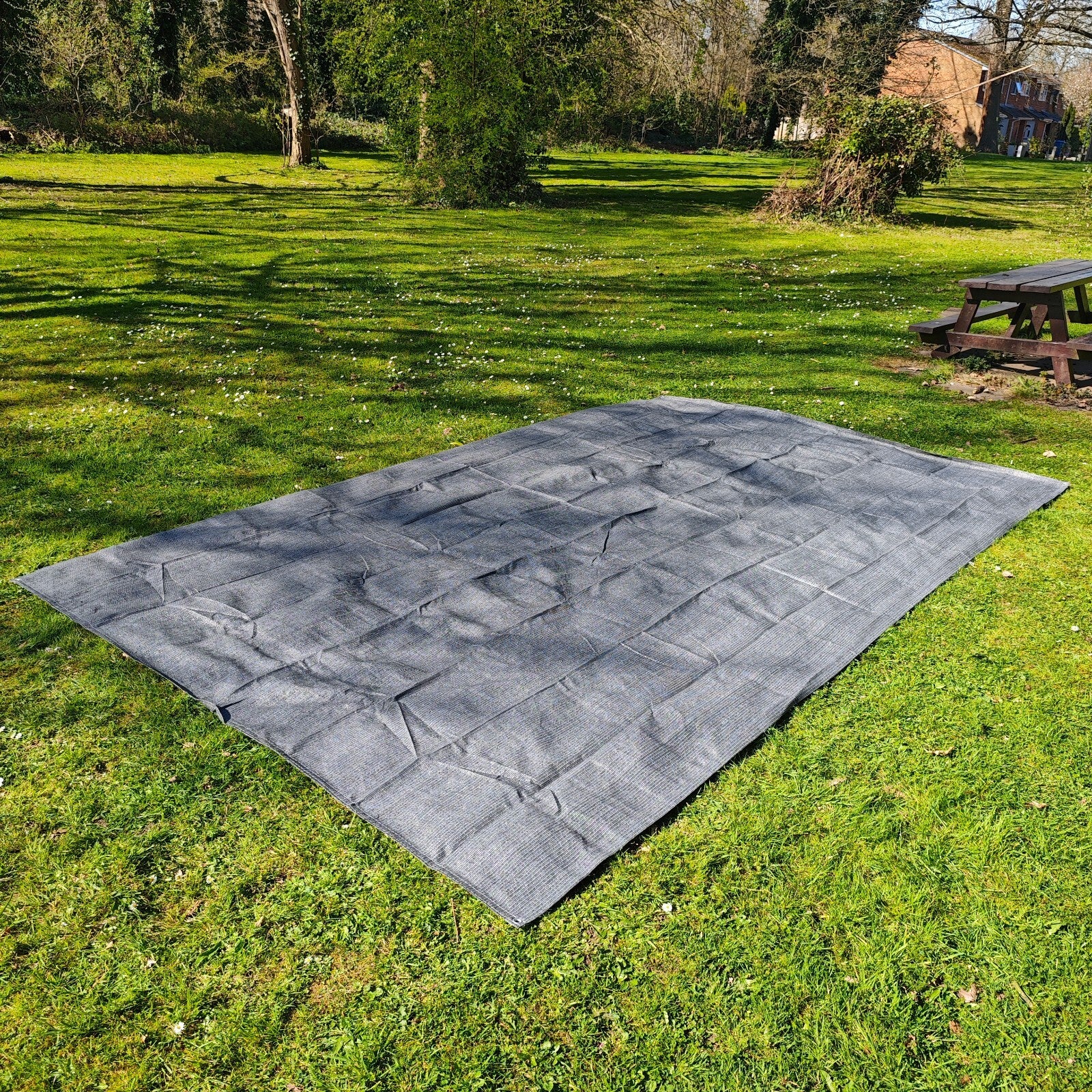 Awning Carpet Breathable Woven For Tent Caravan Campervan Camping 2.5m x 4m UK