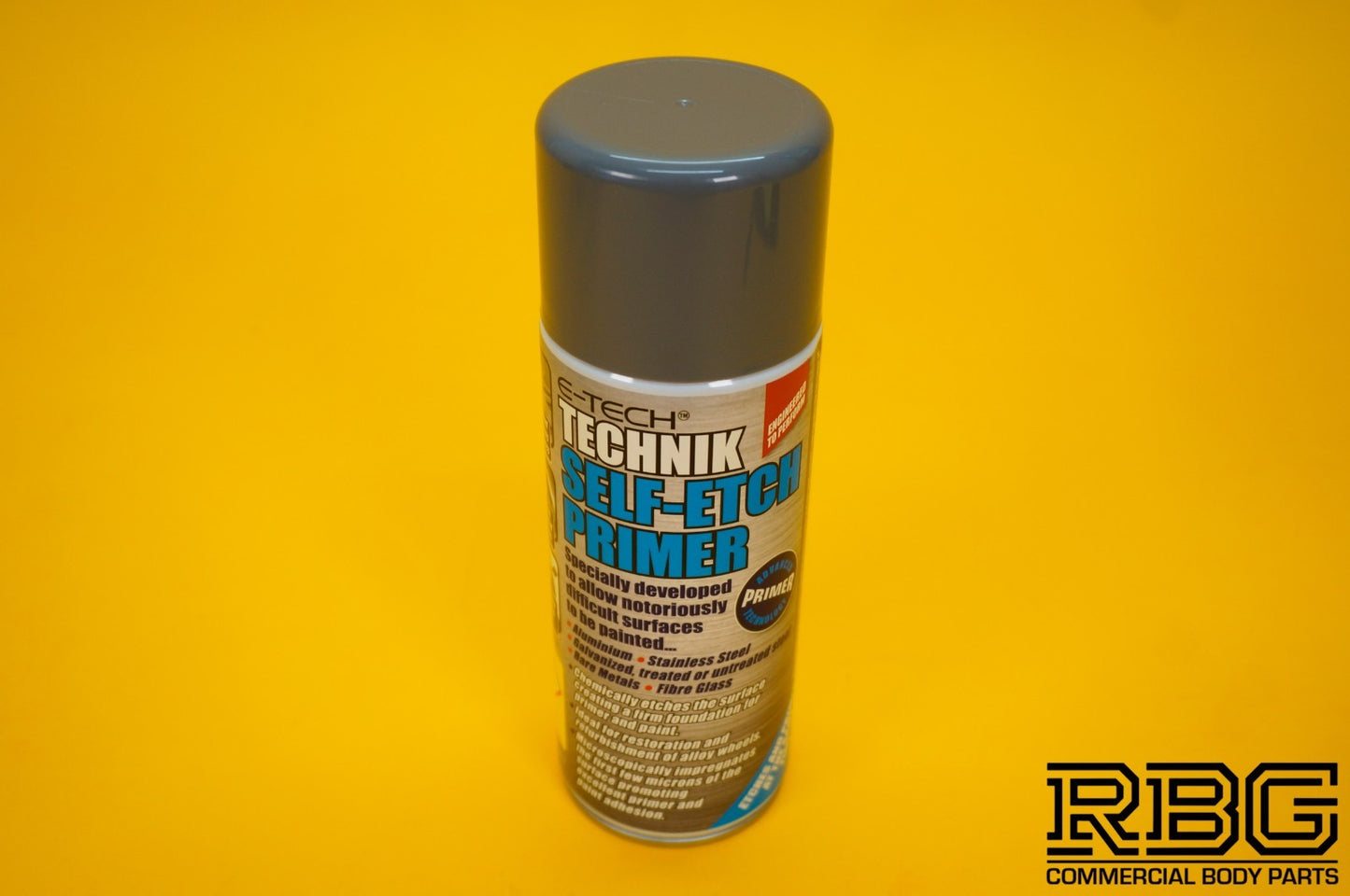 Technik Self Etch Primer Spray GREY Paint 400ml Restoration Refurbishment Metal