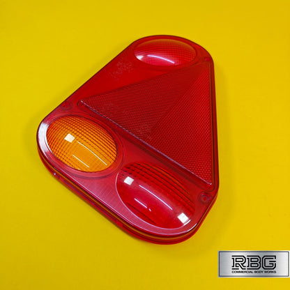 Replacement Lens Radex 2900 RIGHT HAND Light for Trailer 5 Function Rear Lamp