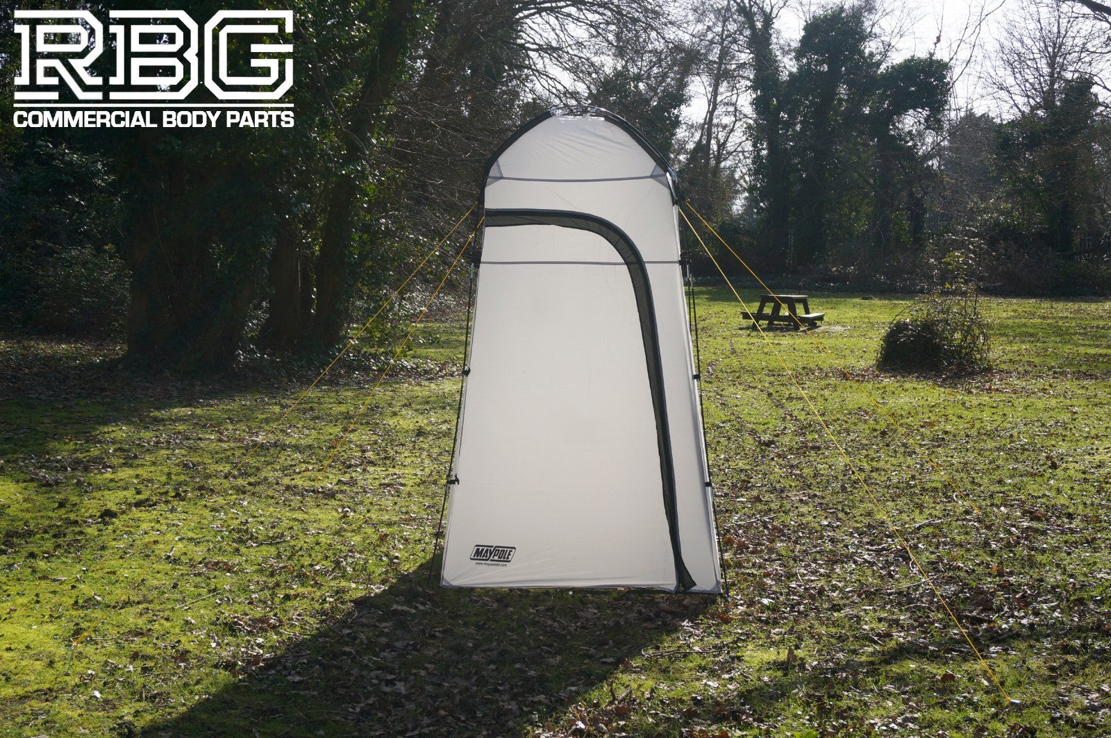 Shower Utility Tent Toilet Pop Up Poled Shelter H225cm, W120cm Changing Room