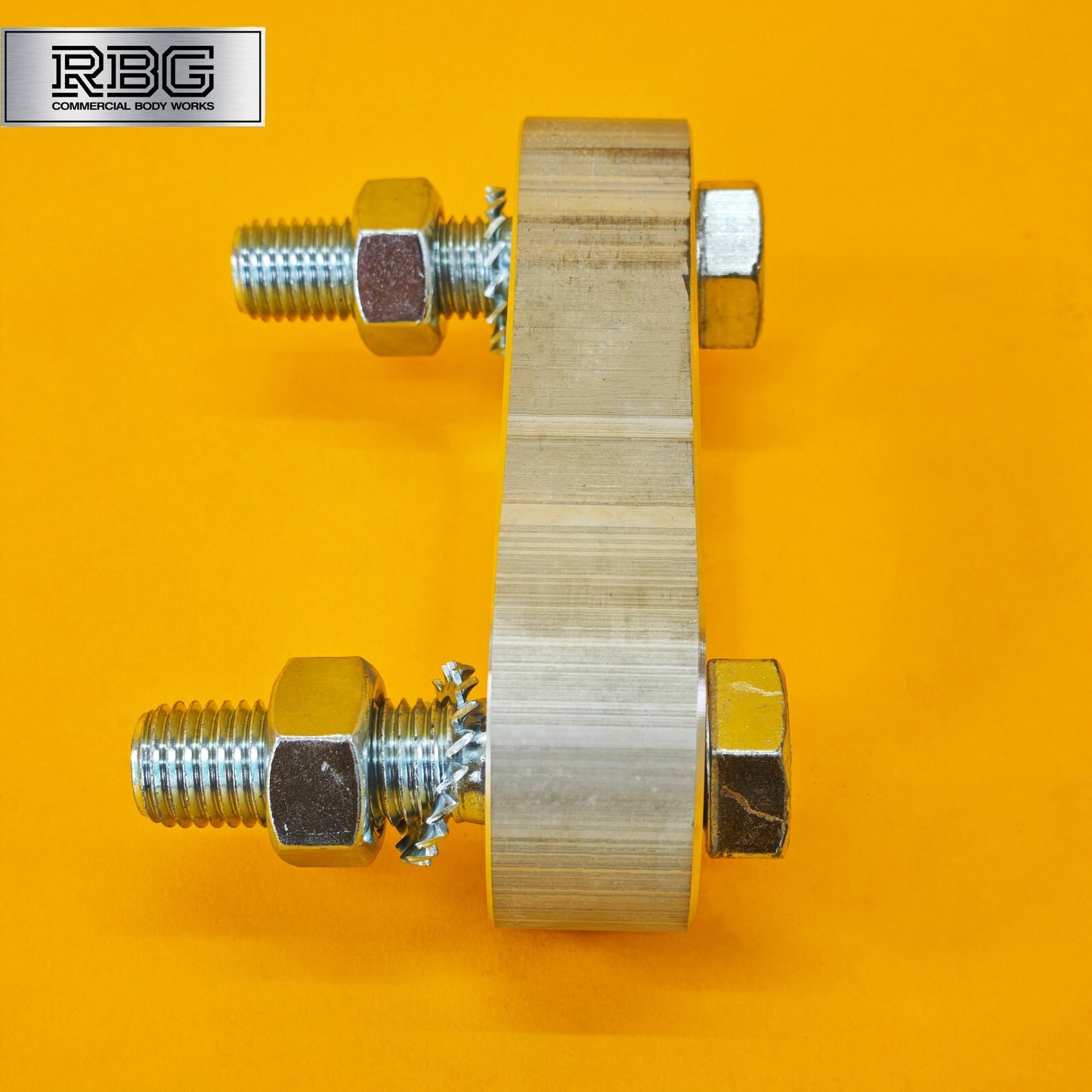 Tow Bar Ball Spacer Extension + 70mm Bolts & Nuts 25mm Block Trailer Caravan UK