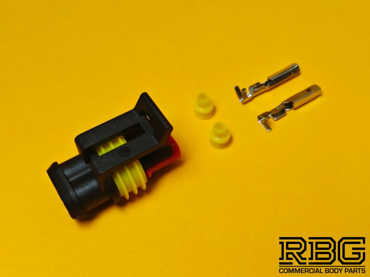 SuperSeal Plug Kit 2 Way Male AMP Electrical Wiring Waterproof IP67 TE Housing