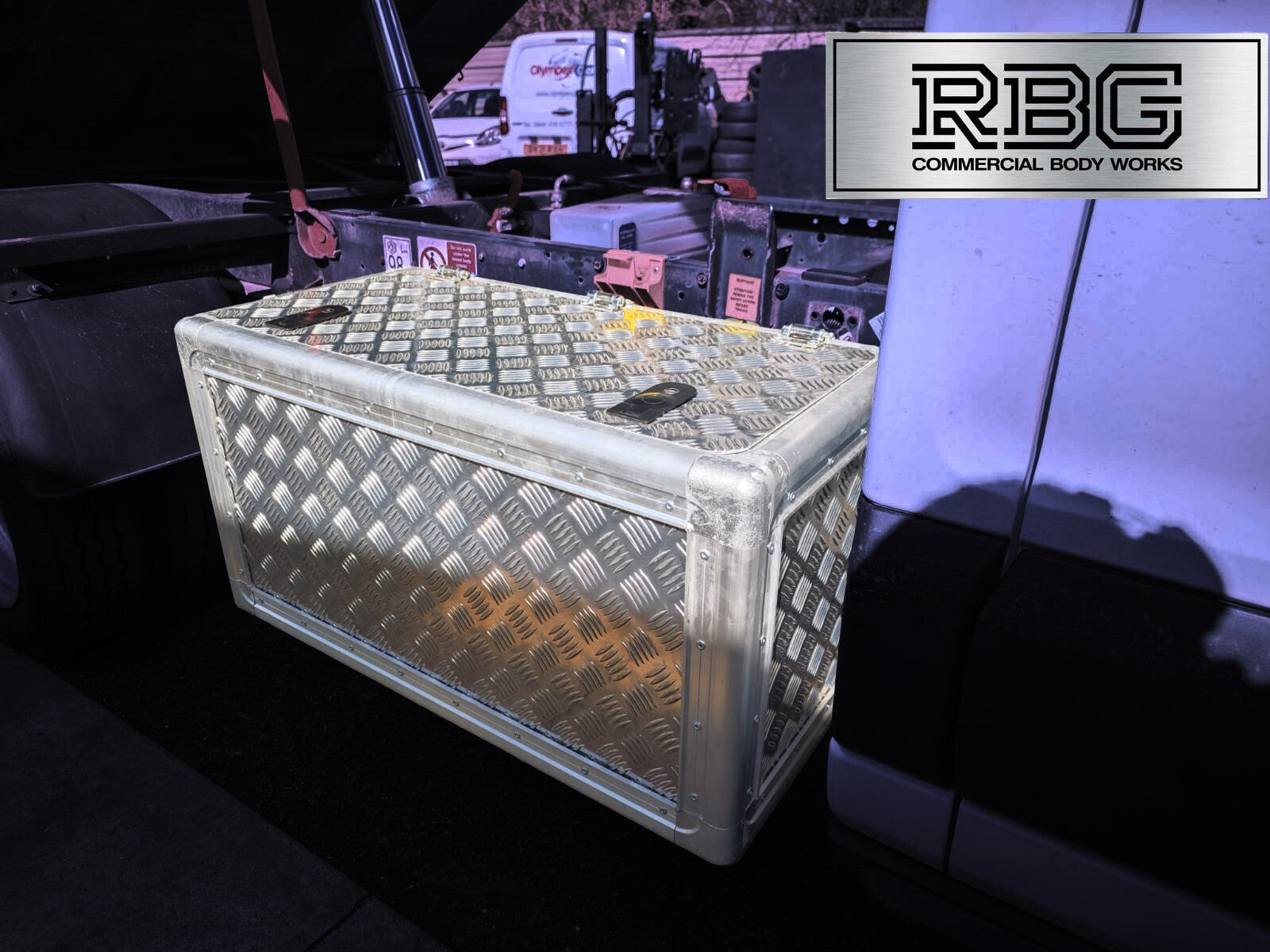 Aluminium Toolbox Storage Box Lockable Large - Ford Transit Trucks FREE POSTAGE!