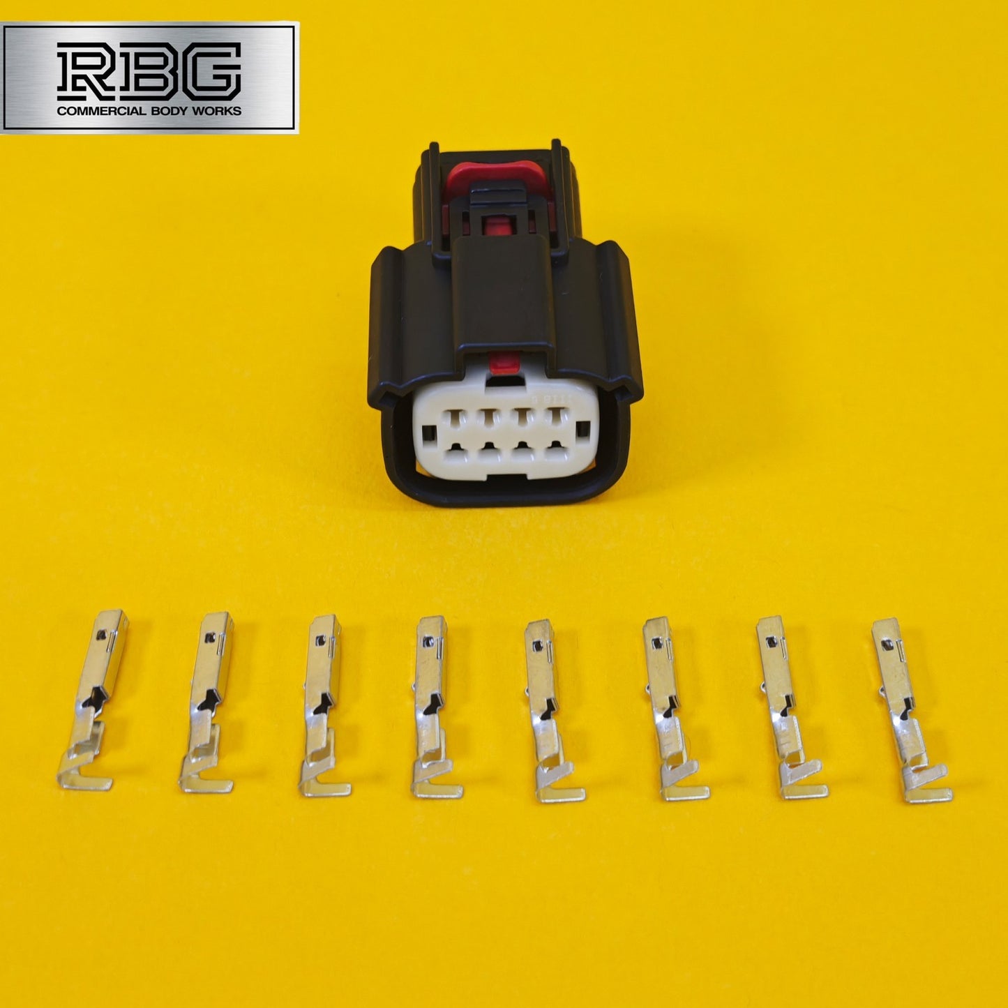 Ford Transit MK8 Wiring Loom Plug Black for Tail Light Lamp Tipper Recovery 8Pin