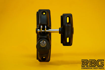 Double Hook Gate Latch Garden Fence Lock SafeTech Gravity Single Sided Latch