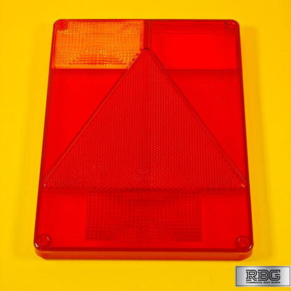 Replacement Lens LEFT Rear Radex 6800 Light 5 Function Lamp for Trailer Italy