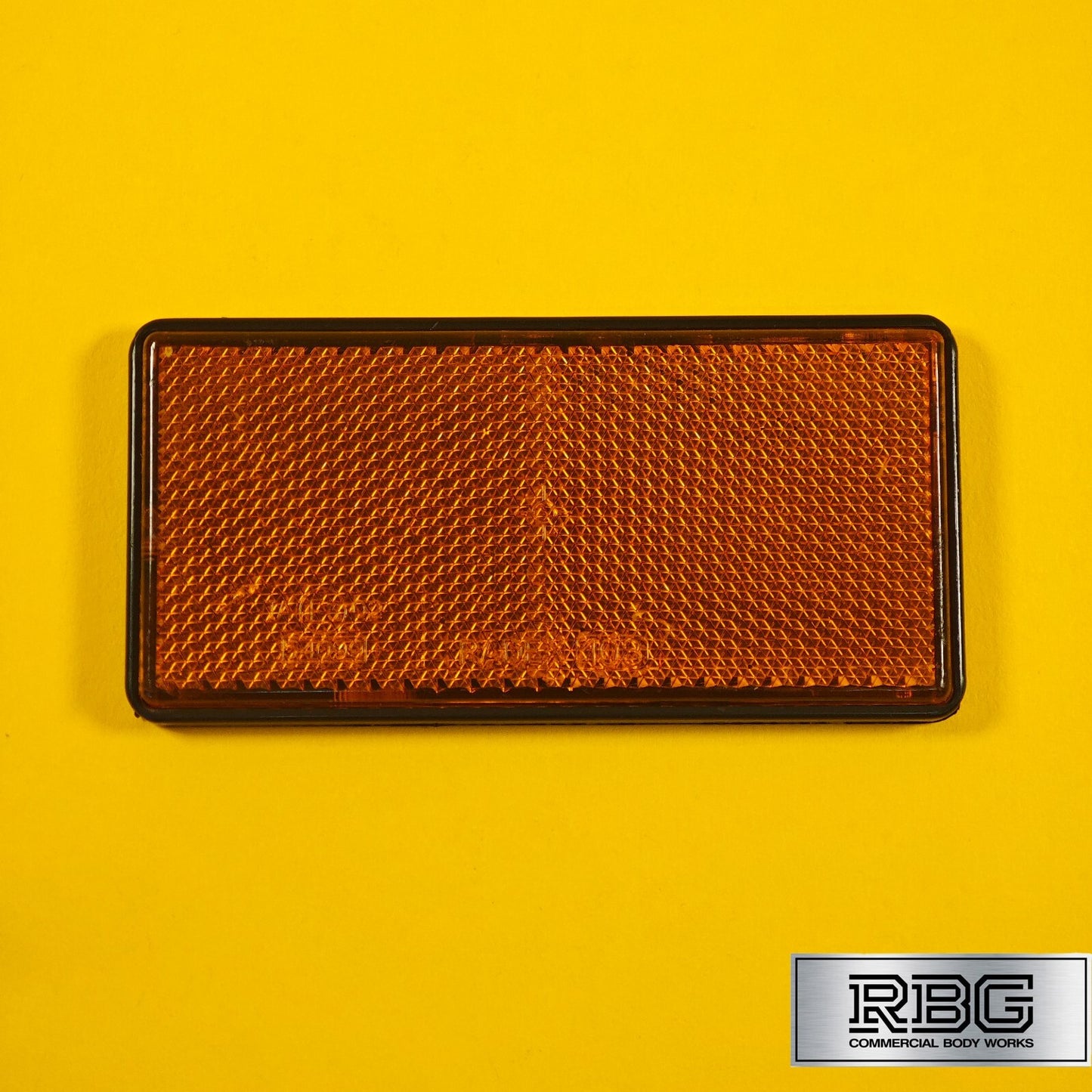 Amber Reflector Self Adhesive Radex Side Lighting for Trailer Caravan Horsebox
