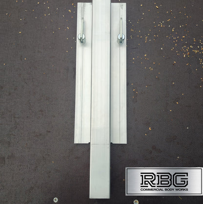 2x  Dropside Centre Pillars Aluminium Trailer Vehicle Truck Tailgate Plank 400mm