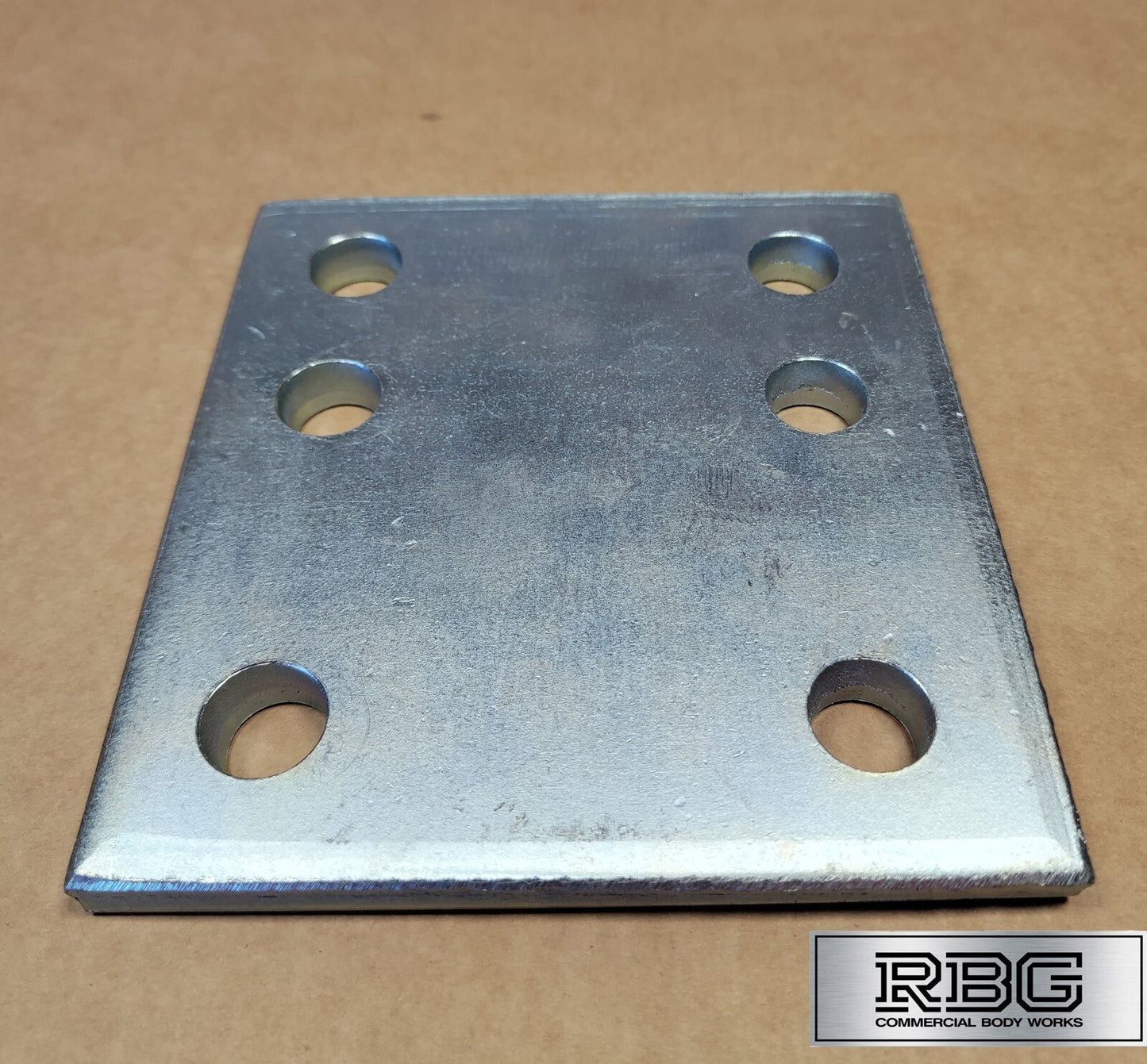 4" Drop Plate 6 Holes for Tow Ball M16 Steel Tow Bar Adjustable Silver 4 inch UK