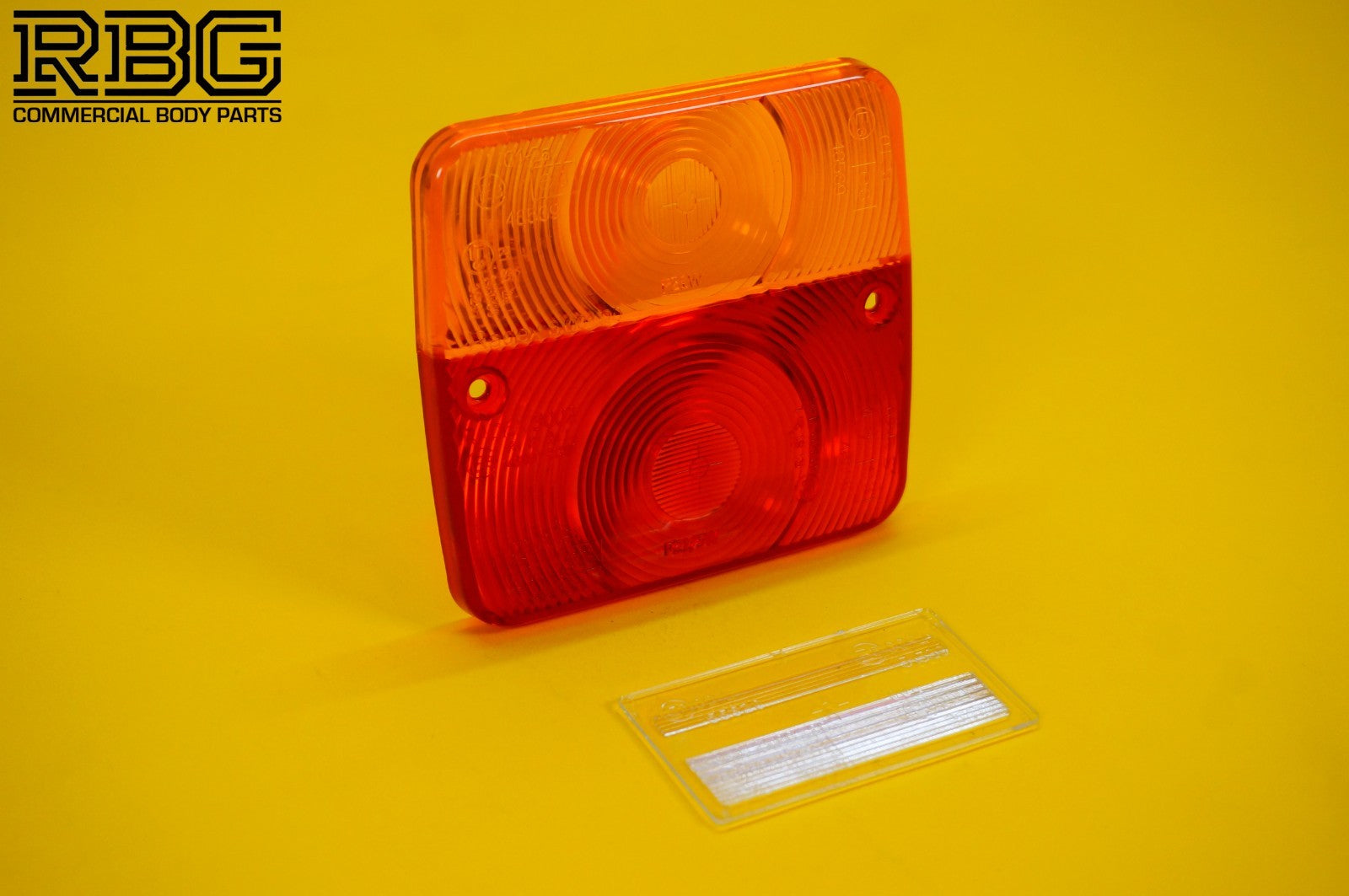 Replacement Lens for Square Combination Light Radex 3002 / MP17 Lamp Trailer