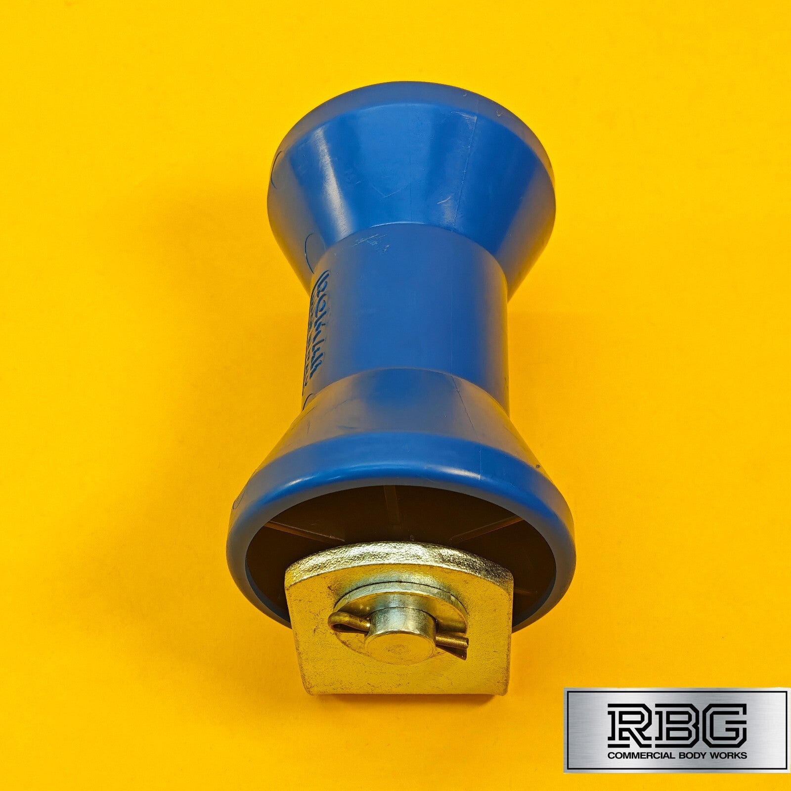 Keel Roller + Bracket 16mm Bore 128mm Width for Boat Trailers Non-Mark Domar UK