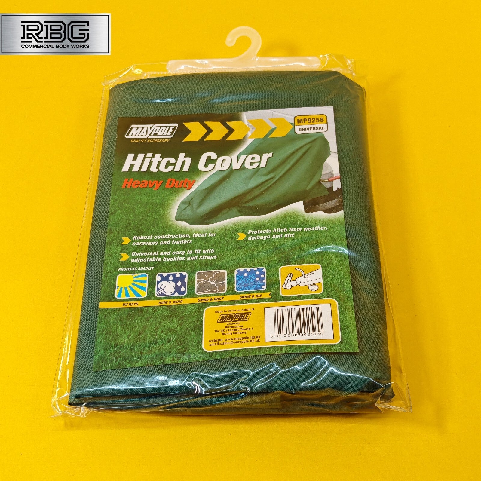Universal Hitch Cover For Caravan Trailer Tow Ball Coupling Lock WATERPFROOF UK
