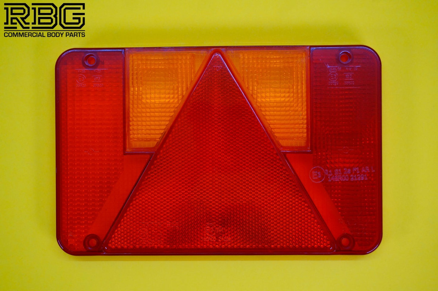 Replacement Lens for Radex 5800 LEFT Hand Rear Combination Light for Trailer