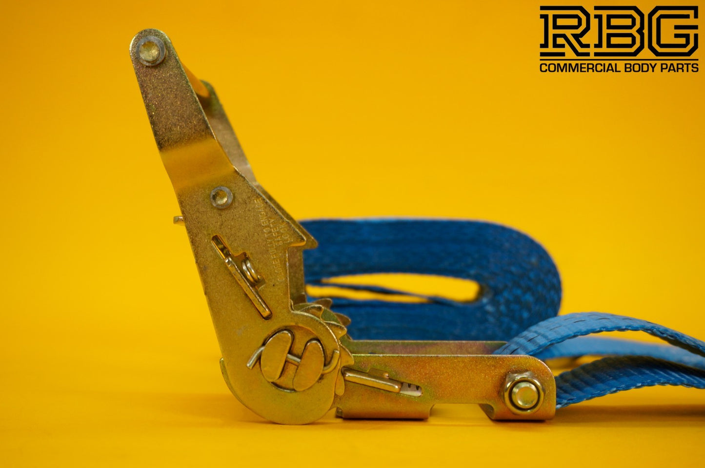 Tie Down Ratchet Strap 6m 2Ton Hi-Vis Blue Recovery Safety Strap Cargo Lashing