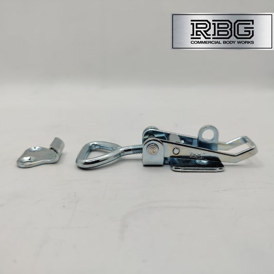 1x Over Centre Fastener OJOP + Catch Plate SMALL LOCKING Trailer Truck Caravan